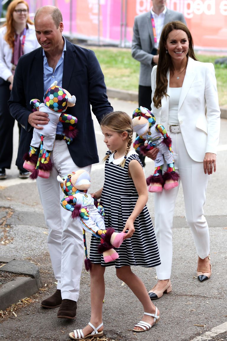 Kate Middleton, Pangeran William, dan Putri Charlotte