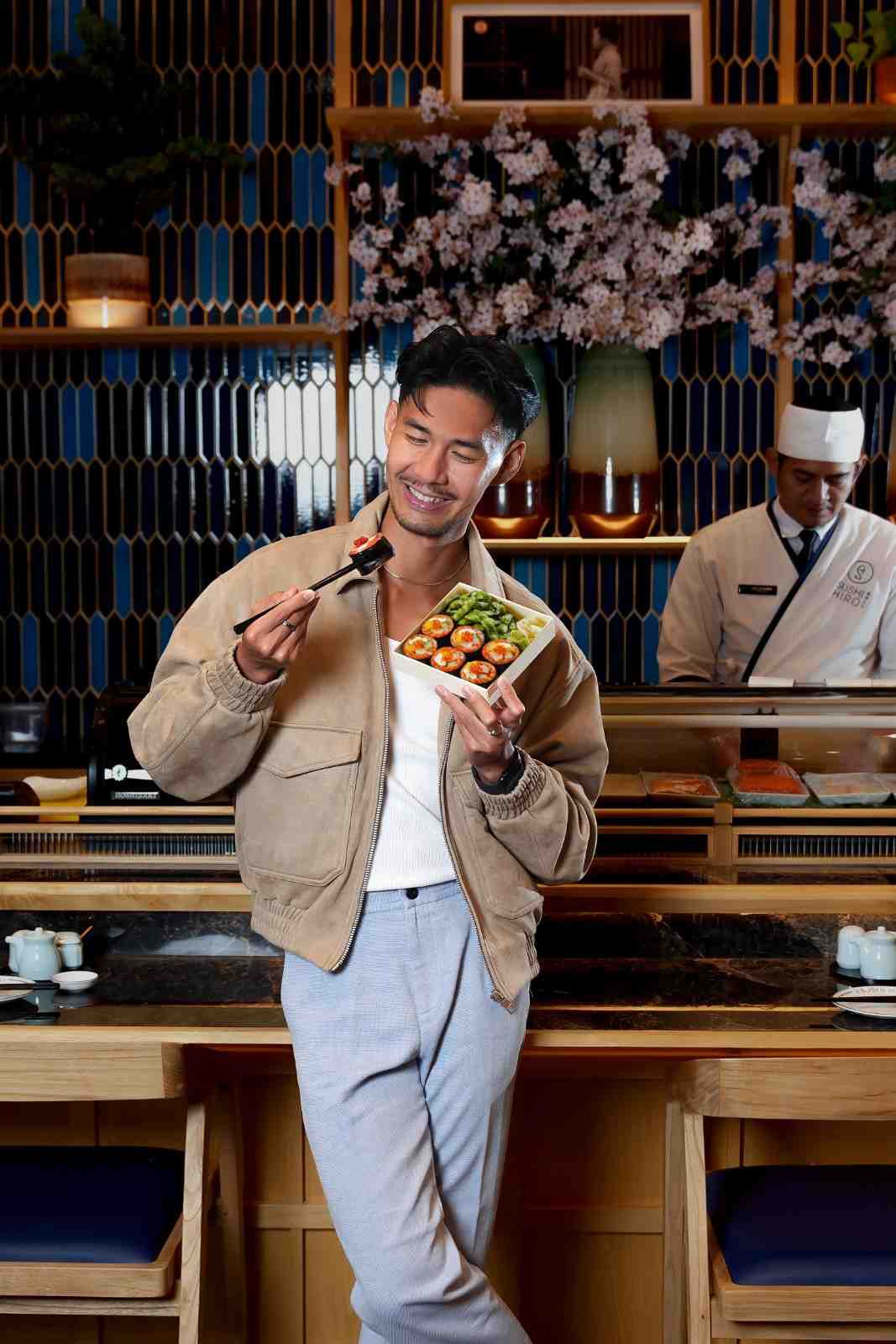Kolaborasi Kreatif Sushi Hiro dan Chalton Ciptadi yang Menyatukan Sushi Bersama Buah