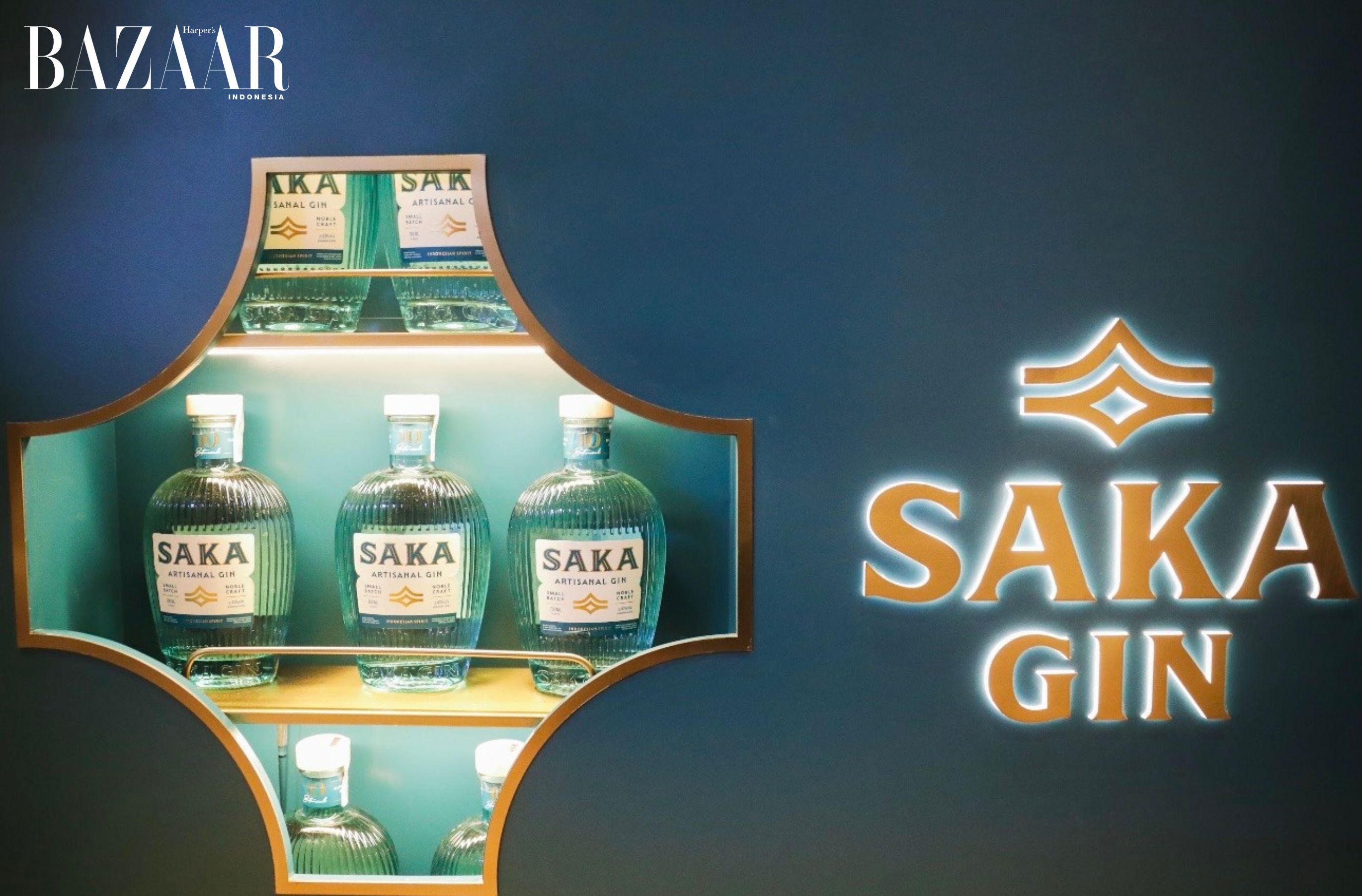 Saka Gin Hadir di BAZAAR Caf&eacute; by 7.AM Bakers &times; SAPTO DJOJOKARTIKO