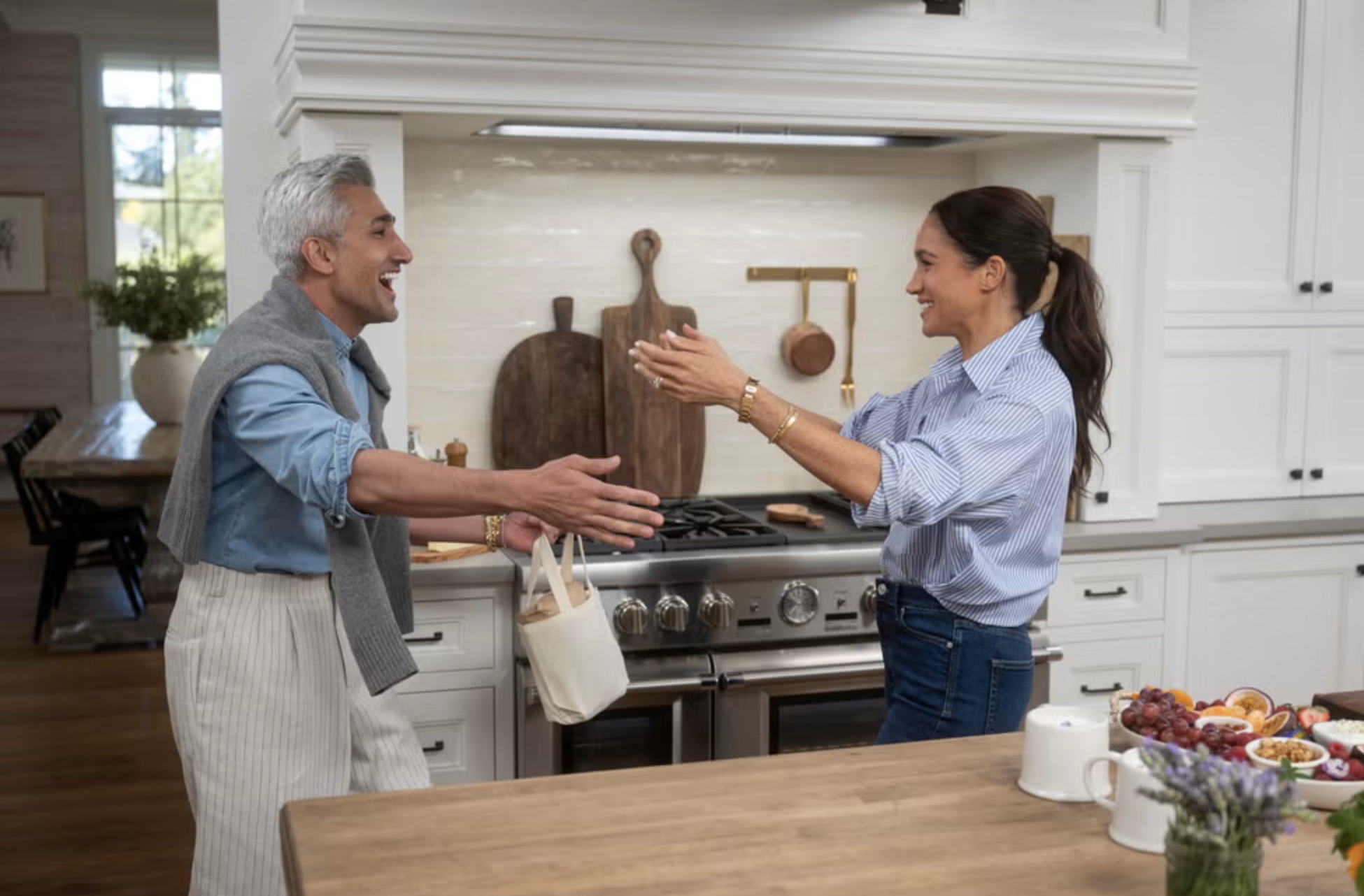 Tan France dan Duchess Meghan