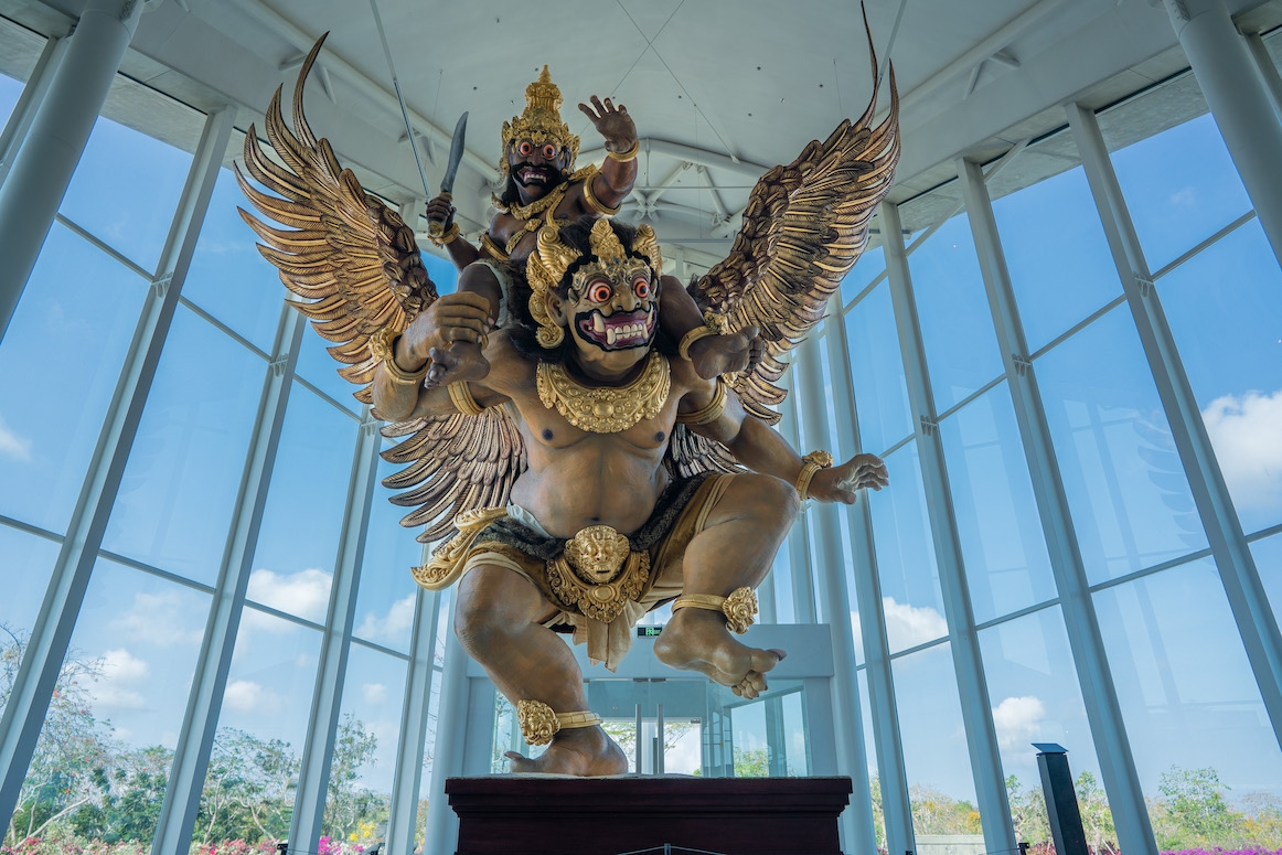 Pameran Ogoh-ogoh di Museum Saka Ayana Resort Bali