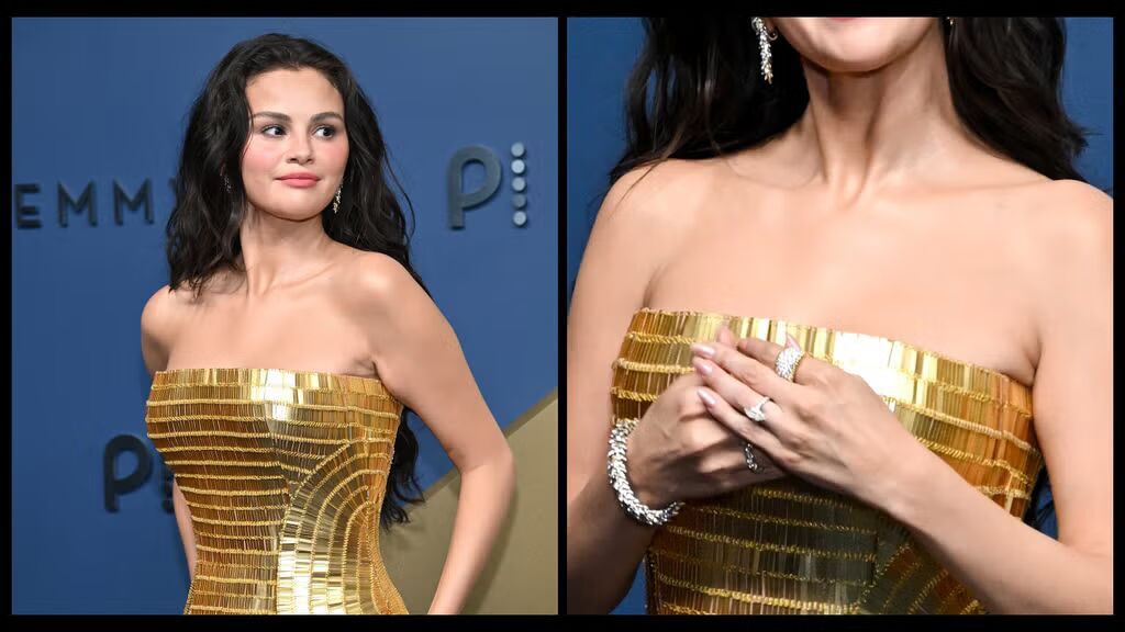 Detail Kecil yang Mungkin Terlewat dari Penampilan Selena Gomez di Karpet Merah Emmy Awards 2026