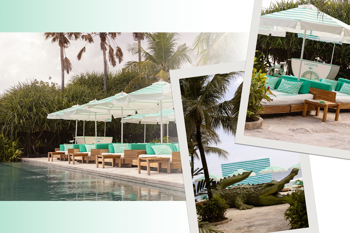 Lacoste Membawa “The French Wave” ke The Lawn Canggu Selama Satu Bulan