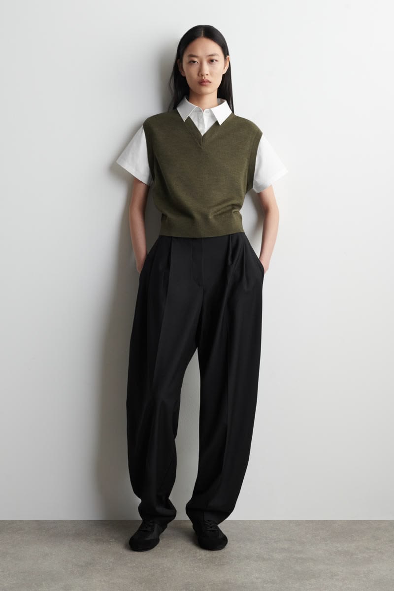 Vest & Shirt Outfit