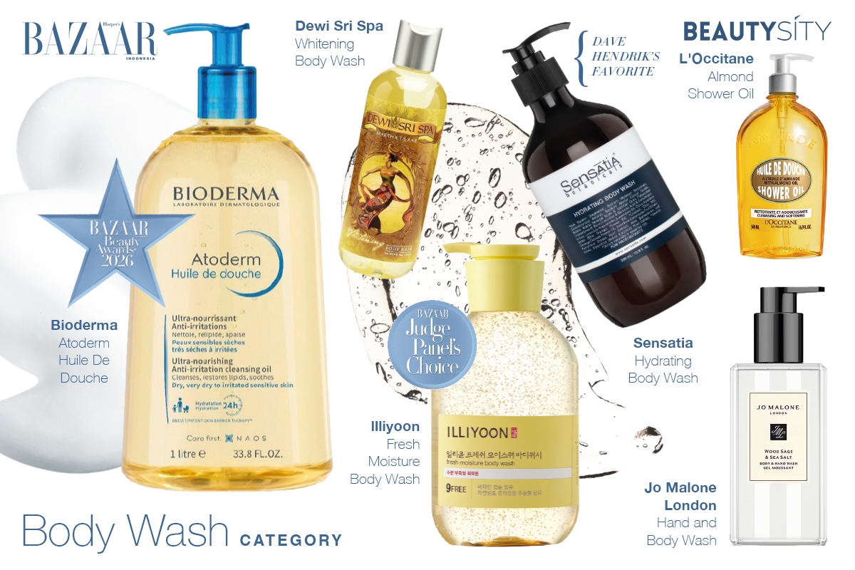 Pemenang Body Wash Bazaar Beauty Awards 2026