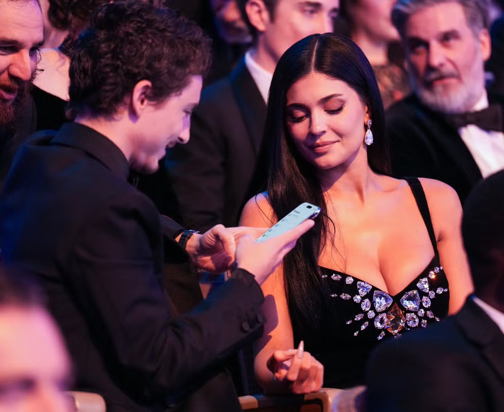 Kylie Jenner dan Timoth&eacute;e Chalamet di BAFTA 2026