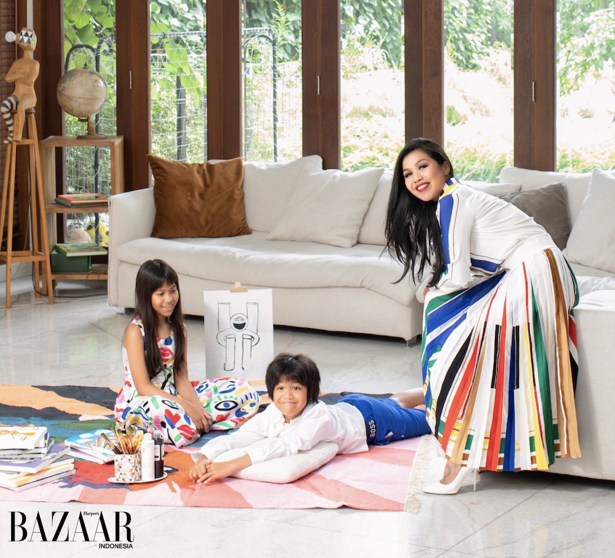 The Fashionable Life: Keceriaan Winda Malika Siregar dan Si Kembar