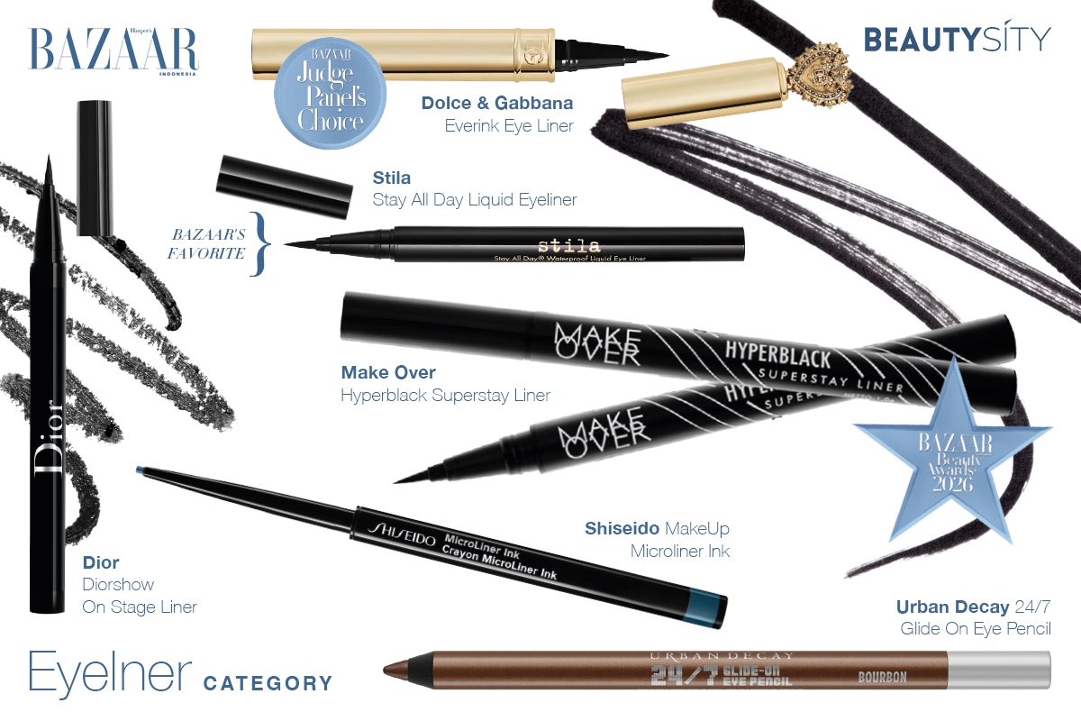 Pemenang Eyeliner Bazaar Beauty Awards 2026