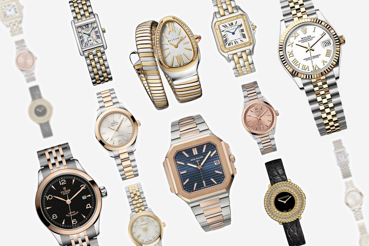 10 Pilihan Jam Tangan Two Tone Terbaik untuk Tampilan Elegan 