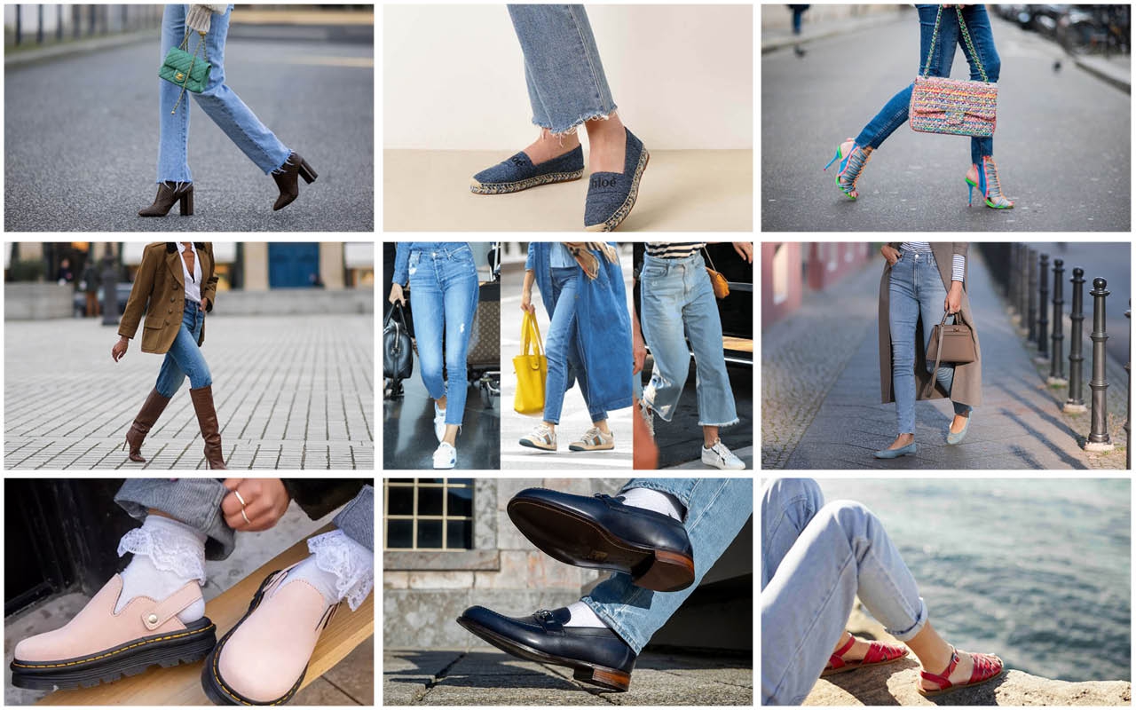 9 Jenis Sepatu yang Cocok untuk Celana Jeans Wanita