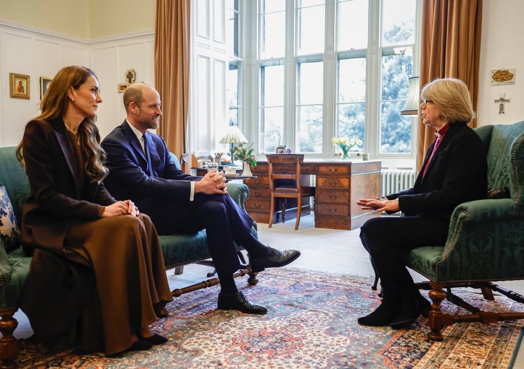 Putri Kate tampil elegan saat bertemu Uskup Agung Canterbury.