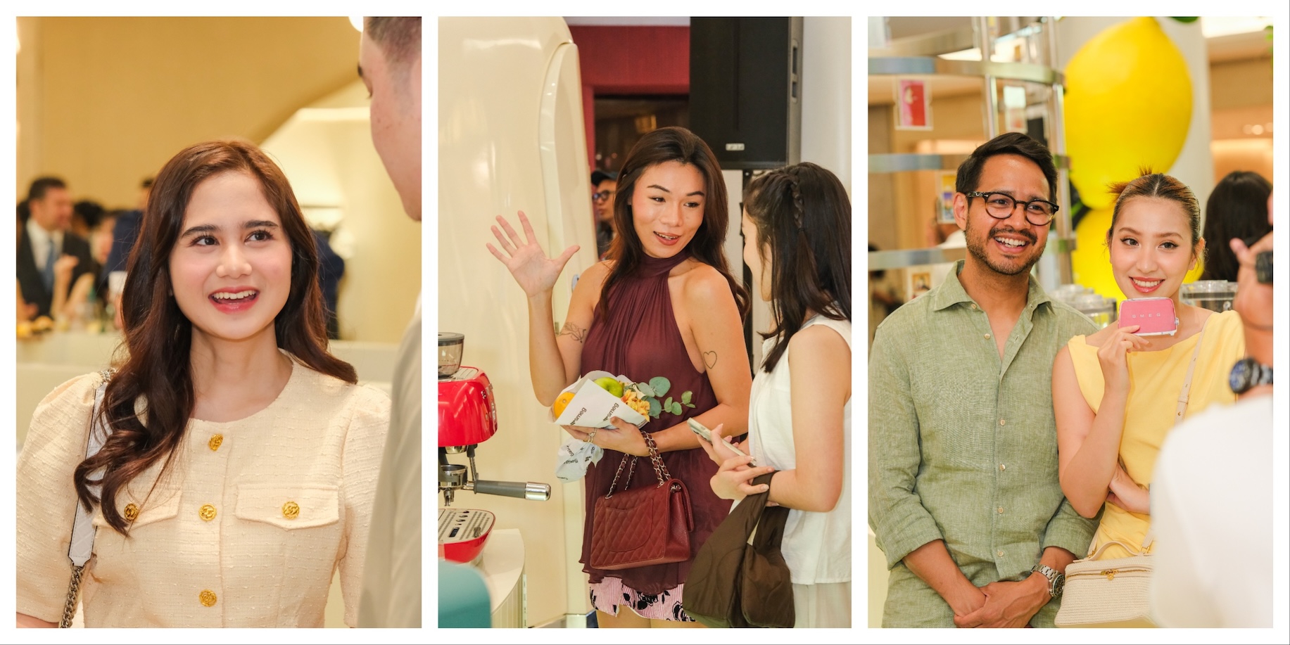 Smeg pop-up event grand opening