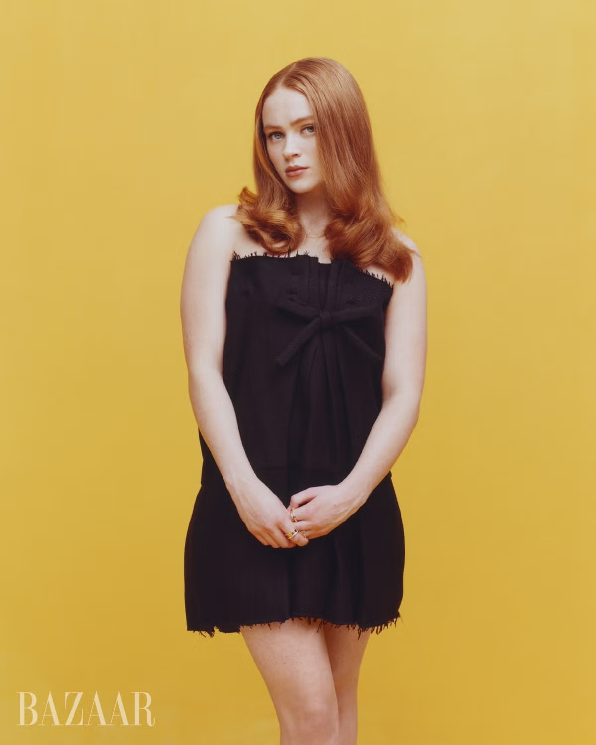 Sadie Sink sebagai Harper's Bazaar Ikon 2025