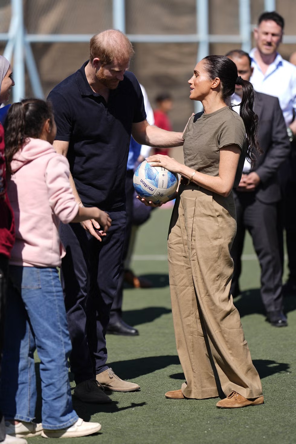 Duchess Meghan di kamp pengungsi Za&rsquo;atari