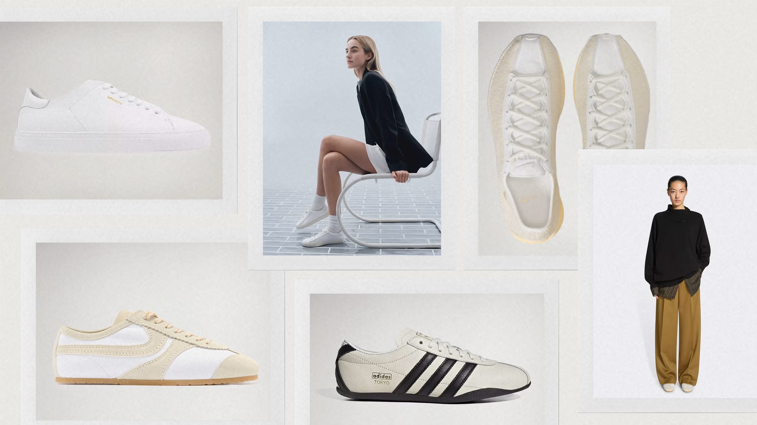 14 Sneakers Kulit Warna Putih yang Dapat Dipadukan dengan Semua Gaya