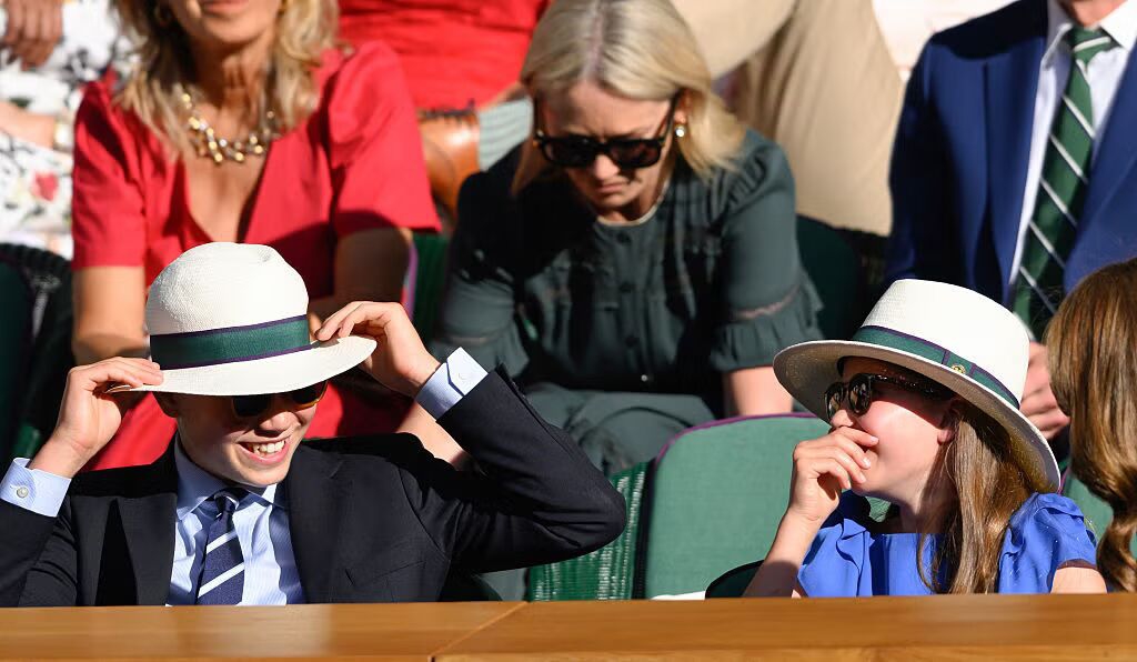 Potret Menggemaskan Anak-Anak Keluarga Wales saat Menyaksikan Wimbledon