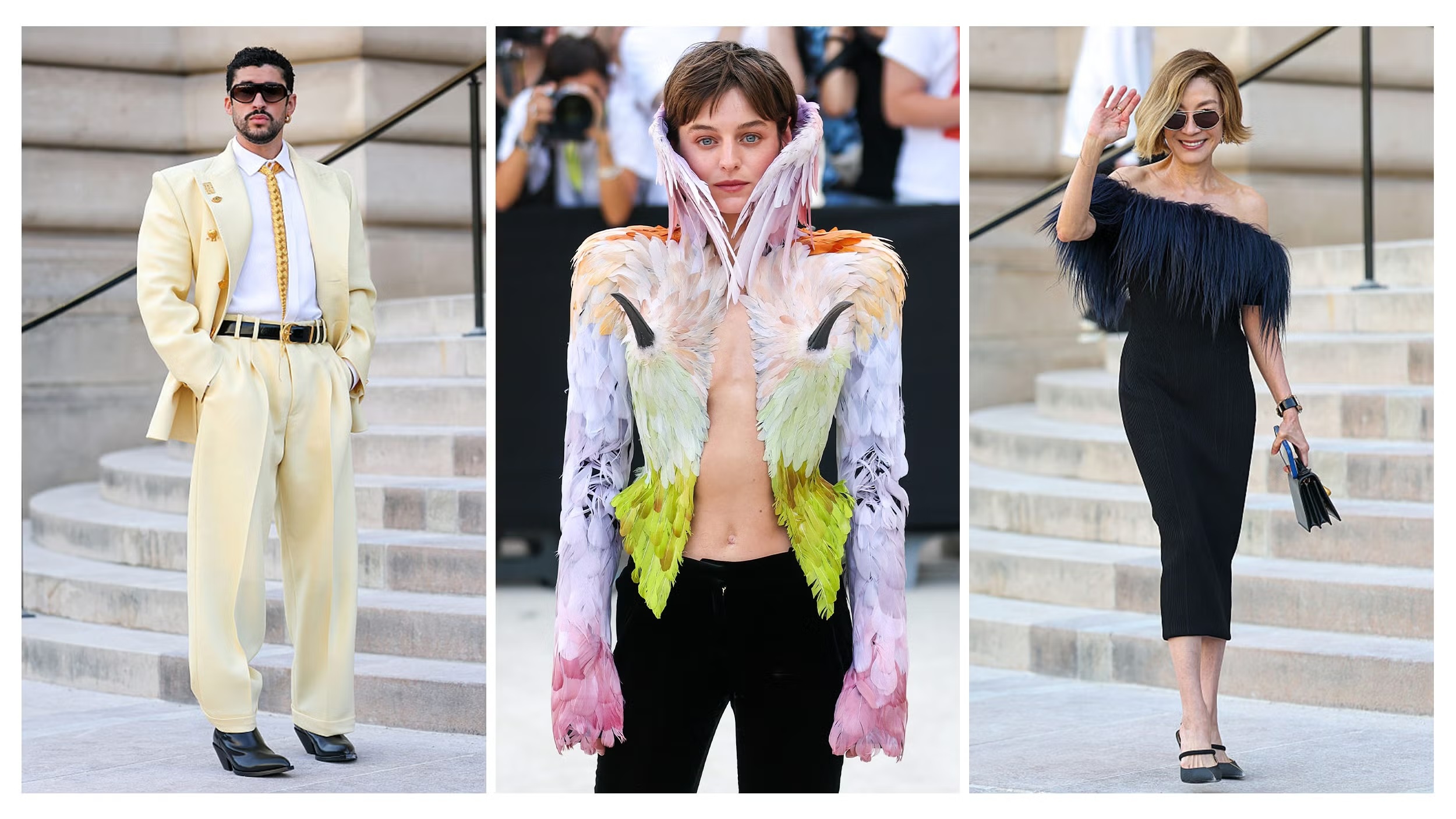 Schiaparelli Buka Paris Haute Couture Week dengan Peragaan Dipenuhi Bintang