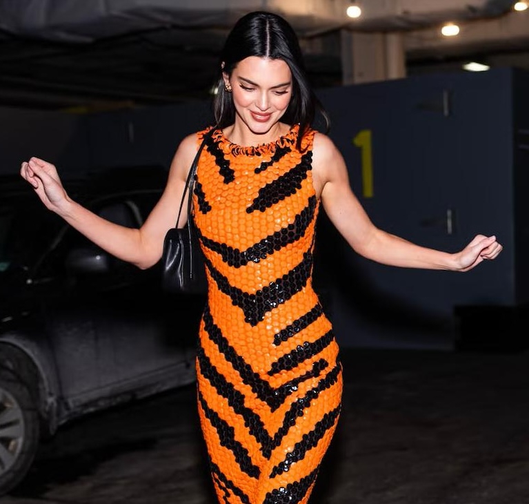 Tren Terkini dengan Motif Macan Tutul dilengkapi Gaun Chanel Berpiksel