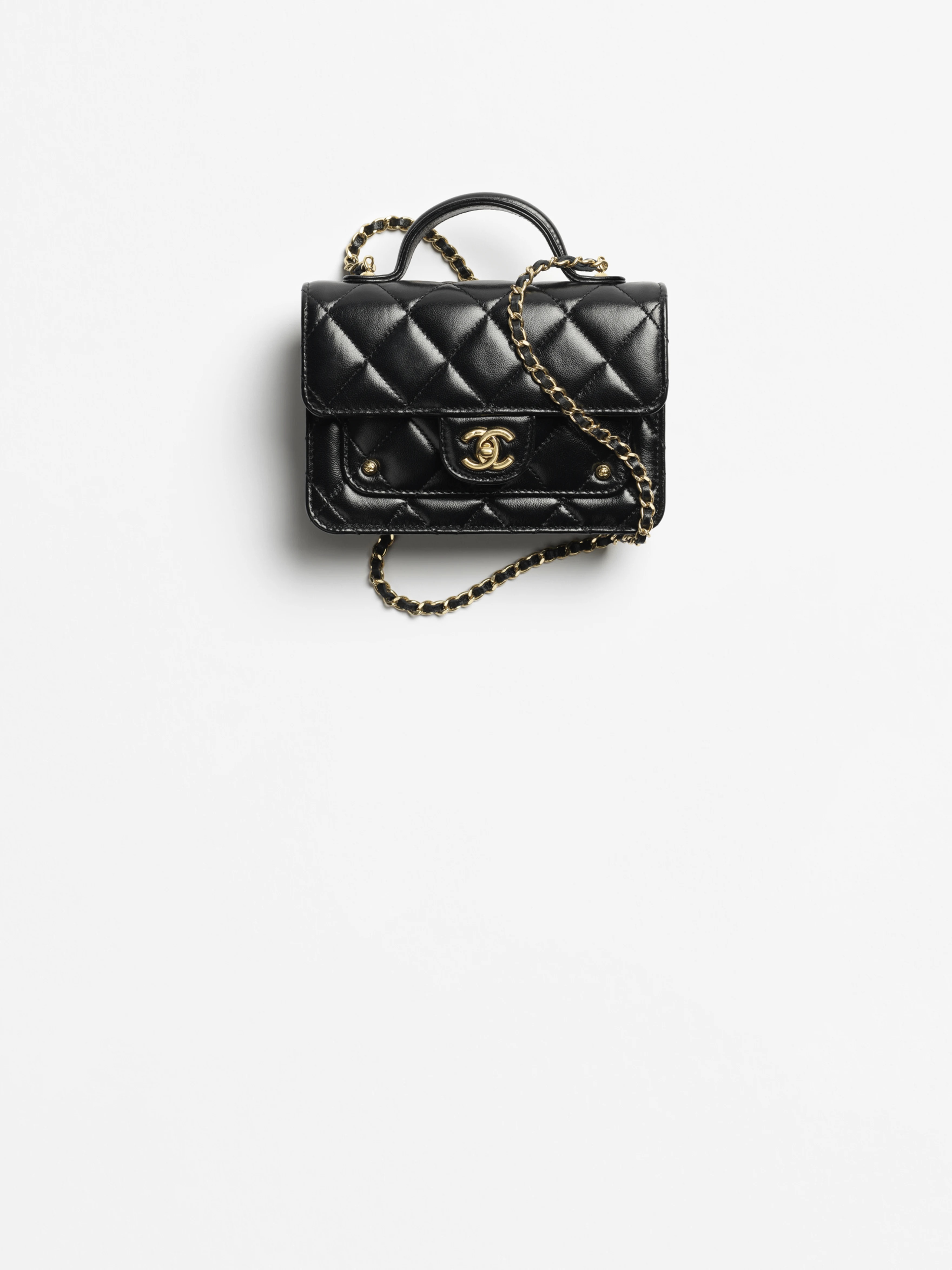Chanel Clutch with Chain in Lambskin