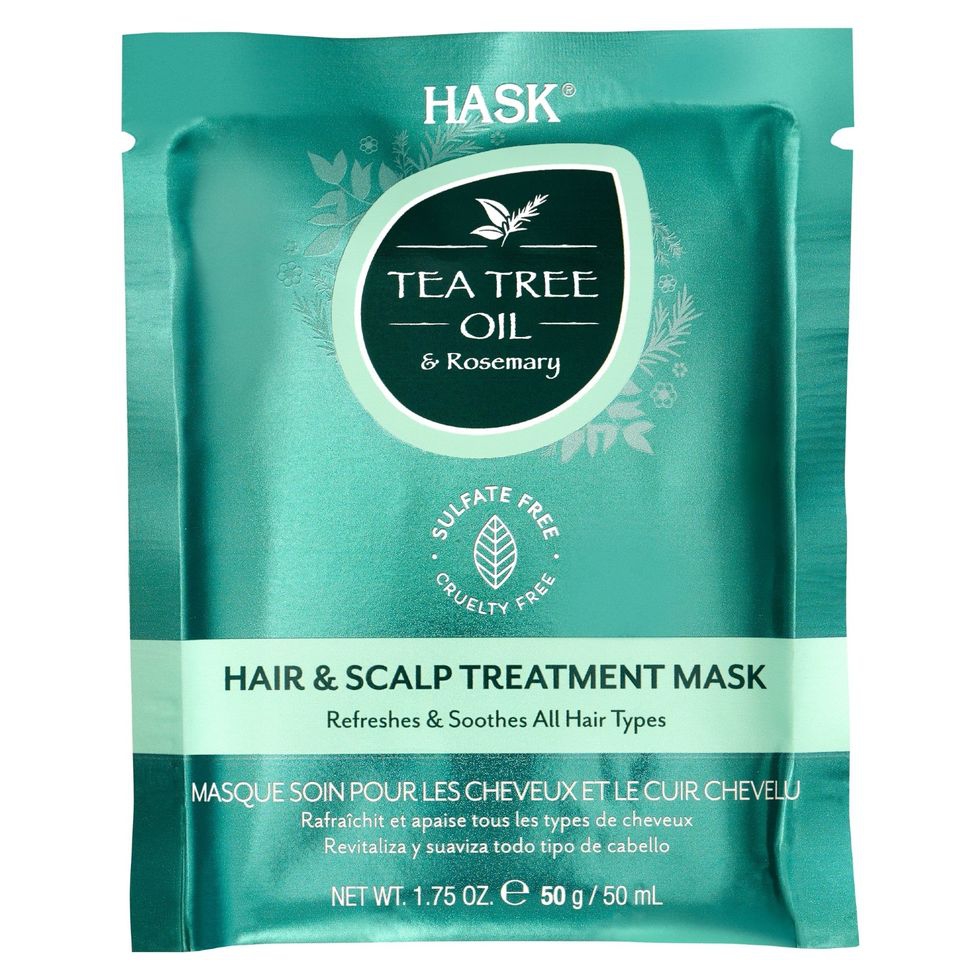 Hask Tea Tree Oil & Rosemary Hair & Scalp Treatment Mask Packette
