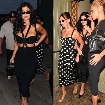 Keseruan Kylie & Kendall Jenner, Bella Hadid, dan Hailey Bieber Menikmati Sesi Girls Night 