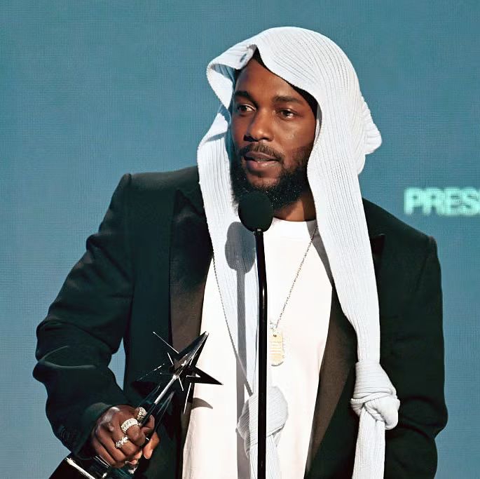 Kendrick Lamar, rapper yang masuk nominasi VMAs 2025.