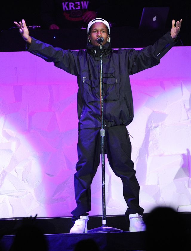 A$AP Rocky tampil di Air Canada Centre pada 18 Maret 2013, di Toronto, Kanada.