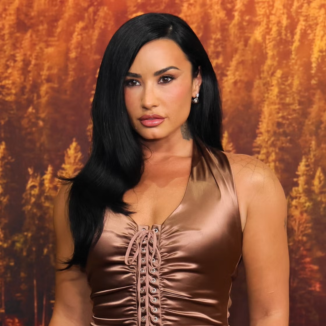 Demi Lovato Tampil dengan Dolce & Gabbana Era '90-an untuk Reuni dengan Jonas Brothers di Premiere Camp Rock 3