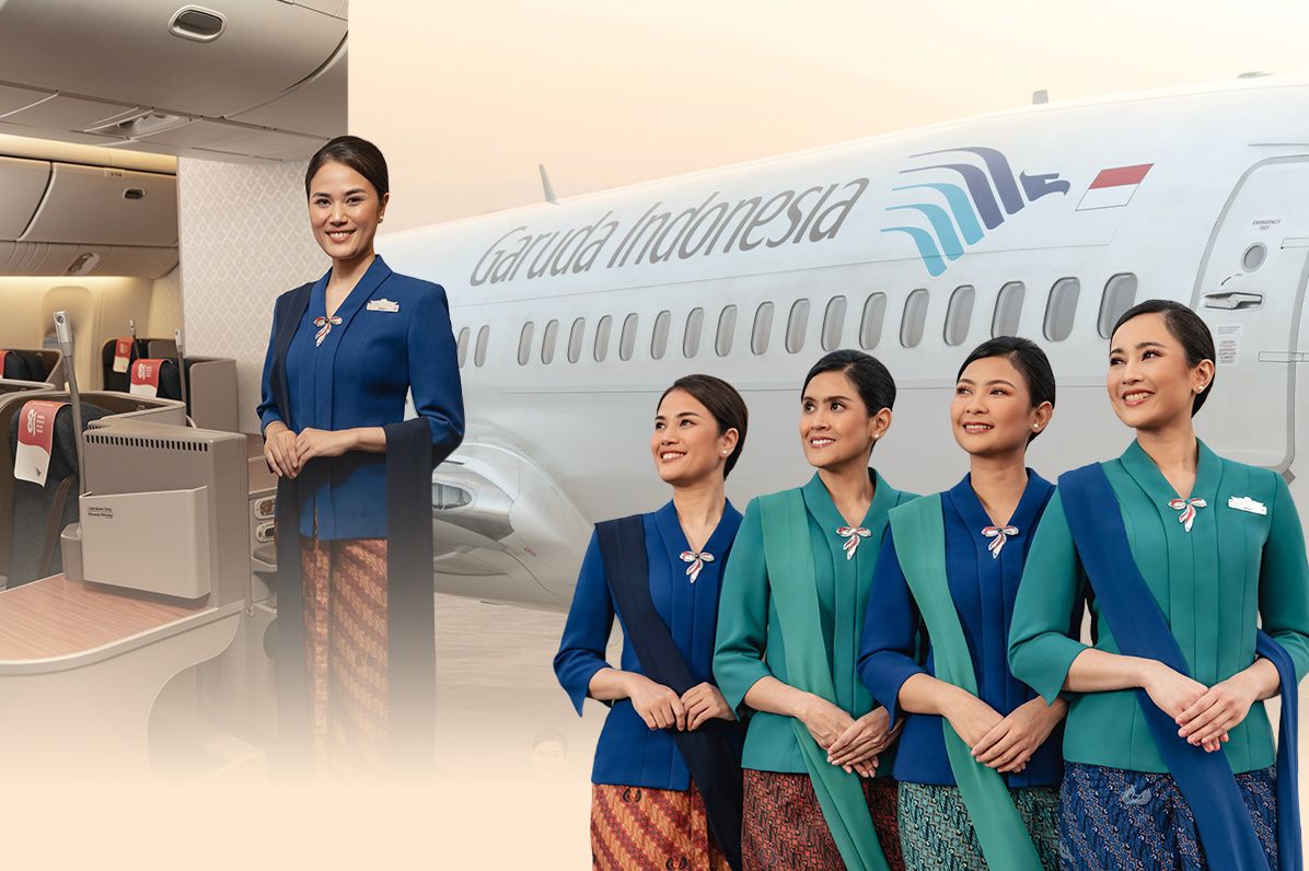Cerita Wastra dan Kriya di Angkasa: Seragam Baru Awak Kabin Garuda Indonesia