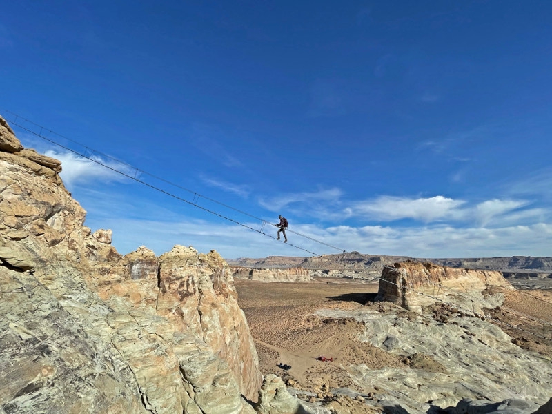 Cave Peak Stairway, Tangga Aerial Terpanjang dari Amangiri Bagi Pencinta Aktivitas Ekstrem