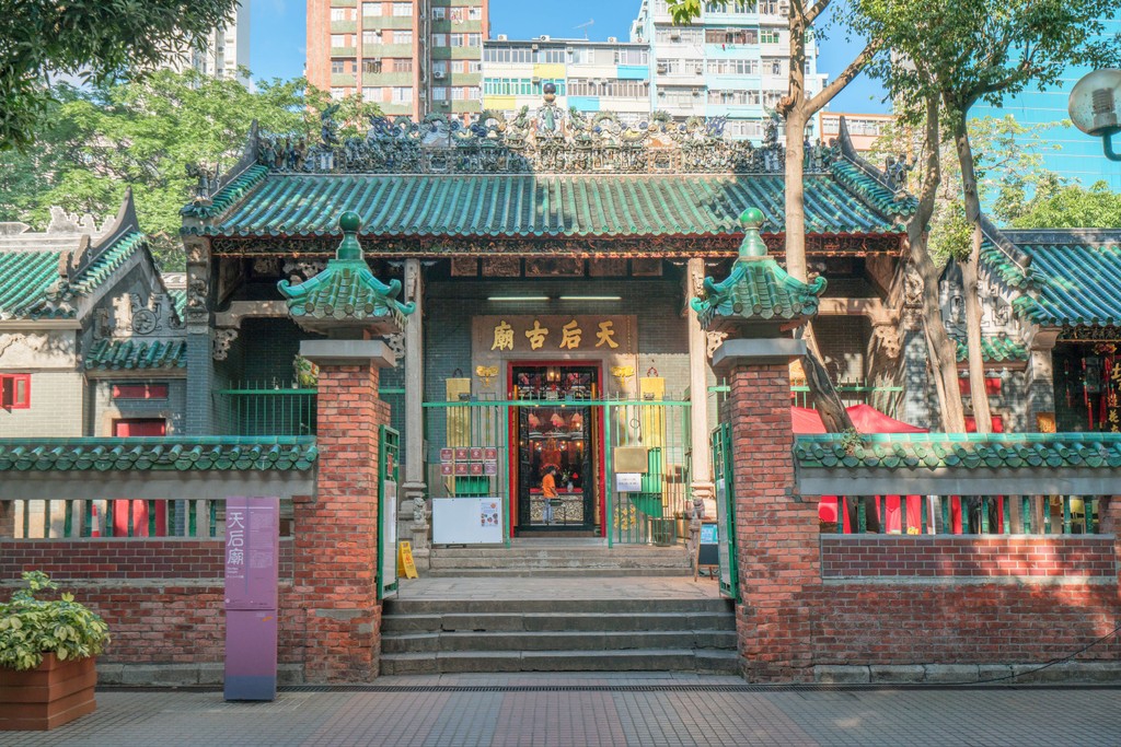 Tin Hau Temple yang menjadi salah satu destinasi pecinta arsitektur