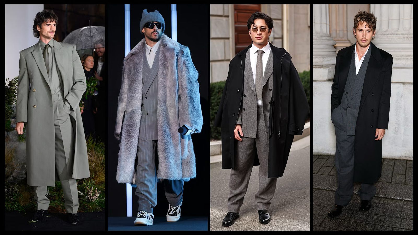 Para Lelaki Tampan Sekarang Menggunakan Setelan Abu-Abu ala Yuppie