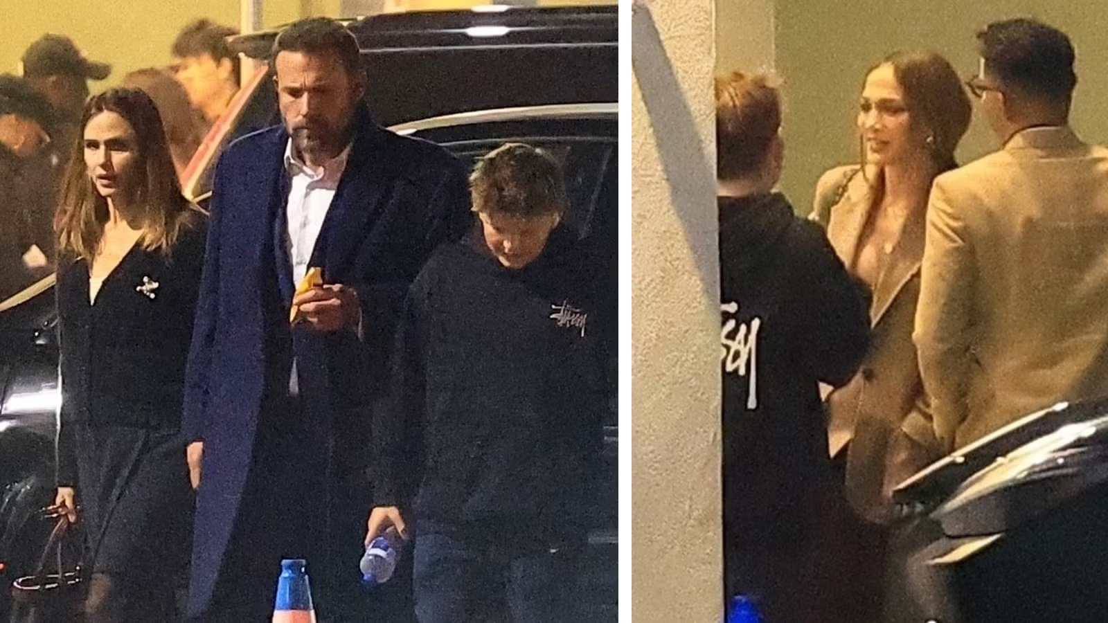 J.Lo, Ben Affleck & Jennifer Garner Reuni di Sebuah Acara Keluarga