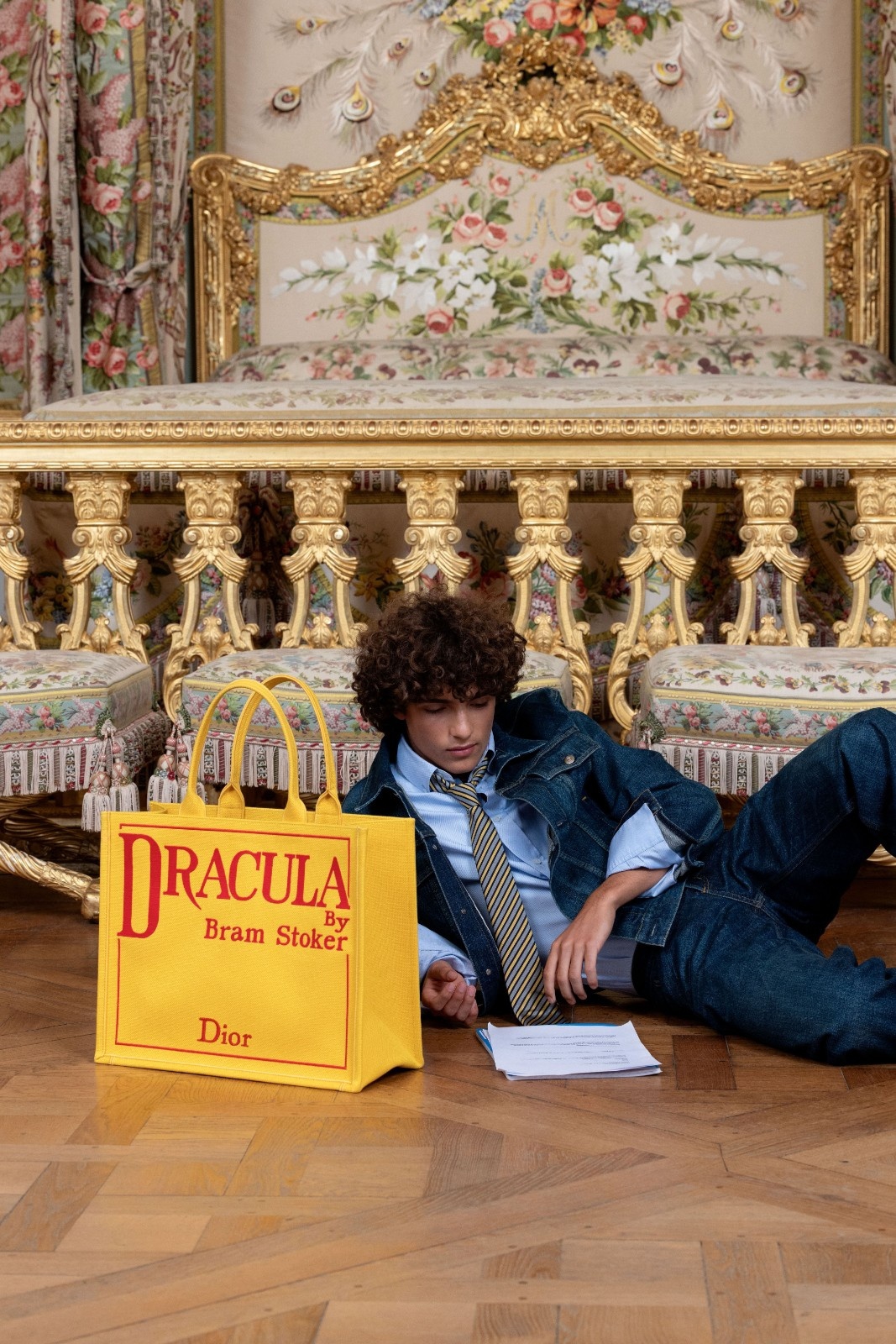 Dior Book Tote - Dracula