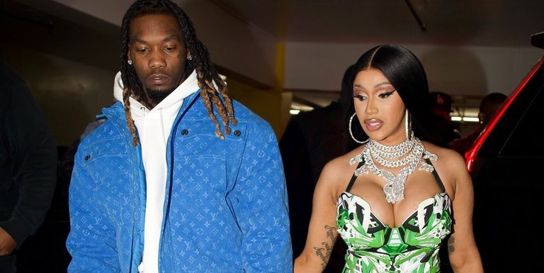 Cardi B Kenakan Sepatu Balenciaga Sebagai Korset untuk Offset Pesta Ulang Tahun