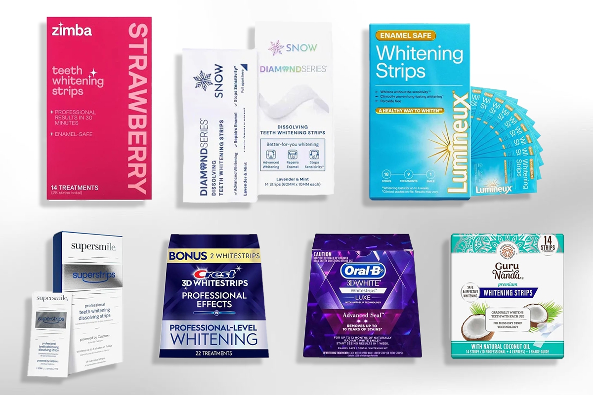 8 Pilihan Strip Pemutih Gigi yang Ampuh Hilangkan Noda dan Mengembalikan Putih Alami