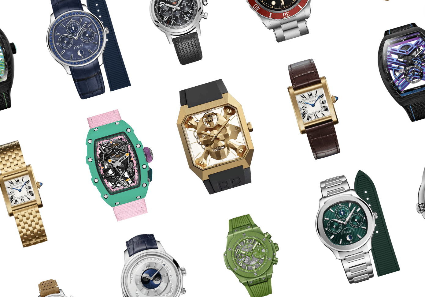 Untuk Louis Vuitton pria wanita lapisan pertama jam tangan kulit