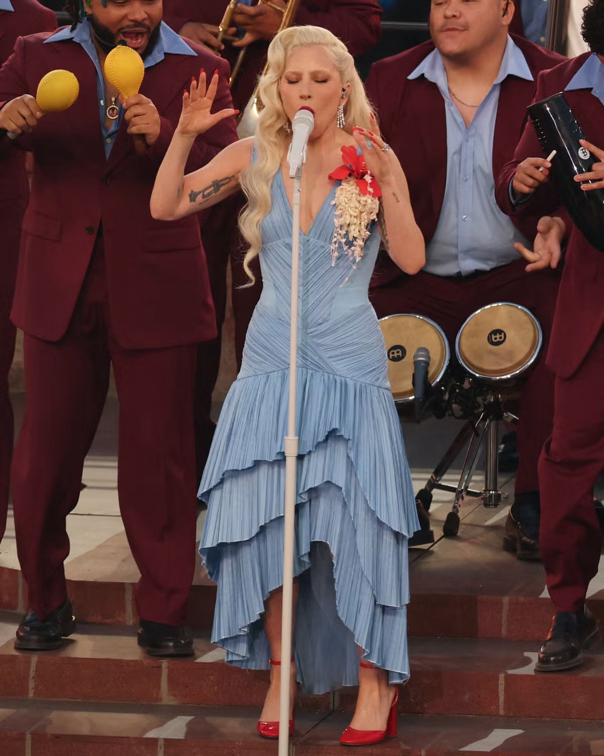 Lady Gaga di Super Bowl 2026