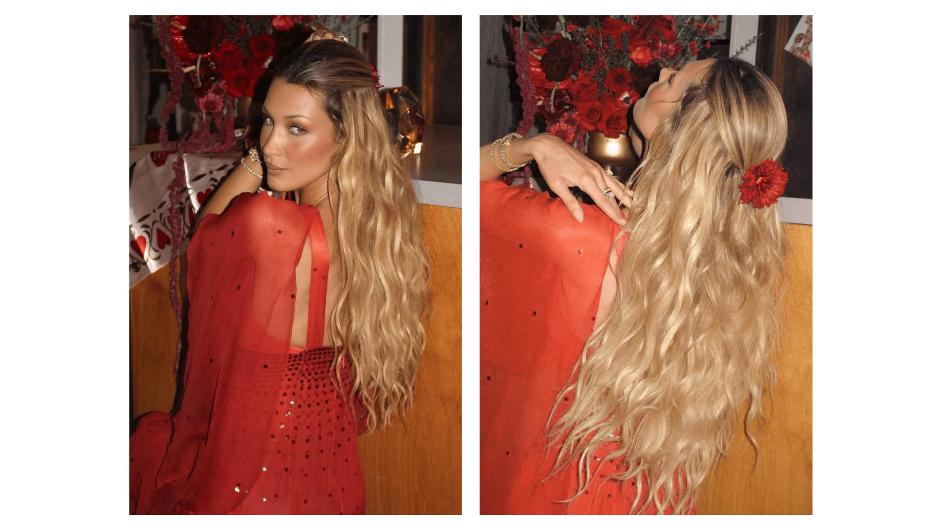 Bella Hadid merayakan hari Valentine