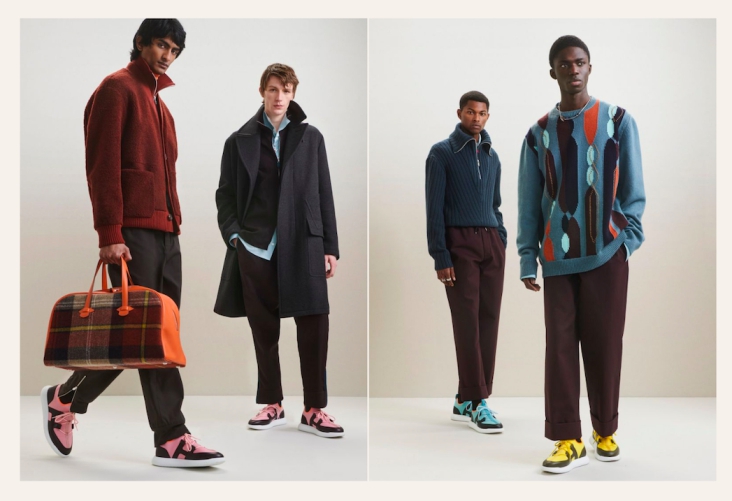 Presentasi Busana Pria Hermès Musim Fall/Winter 2021 Berelemen Sporty dan Loungewear