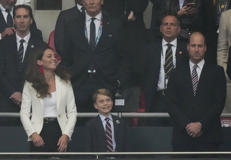 Kate Middleton, Pangeran George, dan Pangeran William