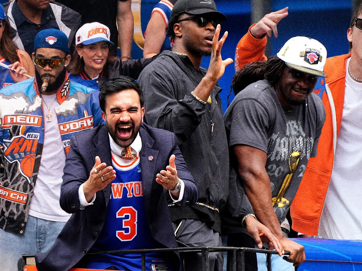 Parade New York Knicks Pagi Ini Jadi Block Party yang Bertabur Bintang