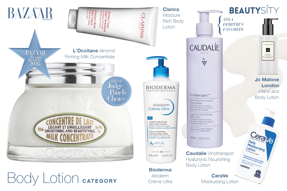 Pemenang Body Lotion Bazaar Beauty Awards 2026