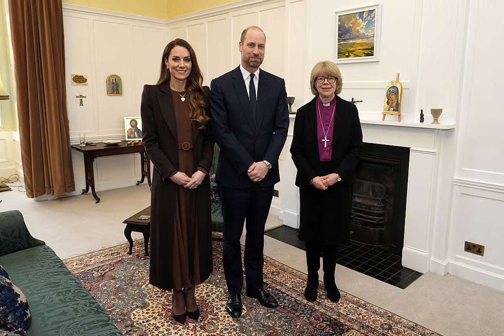 Putri Kate tampil elegan saat bertemu Uskup Agung Canterbury.