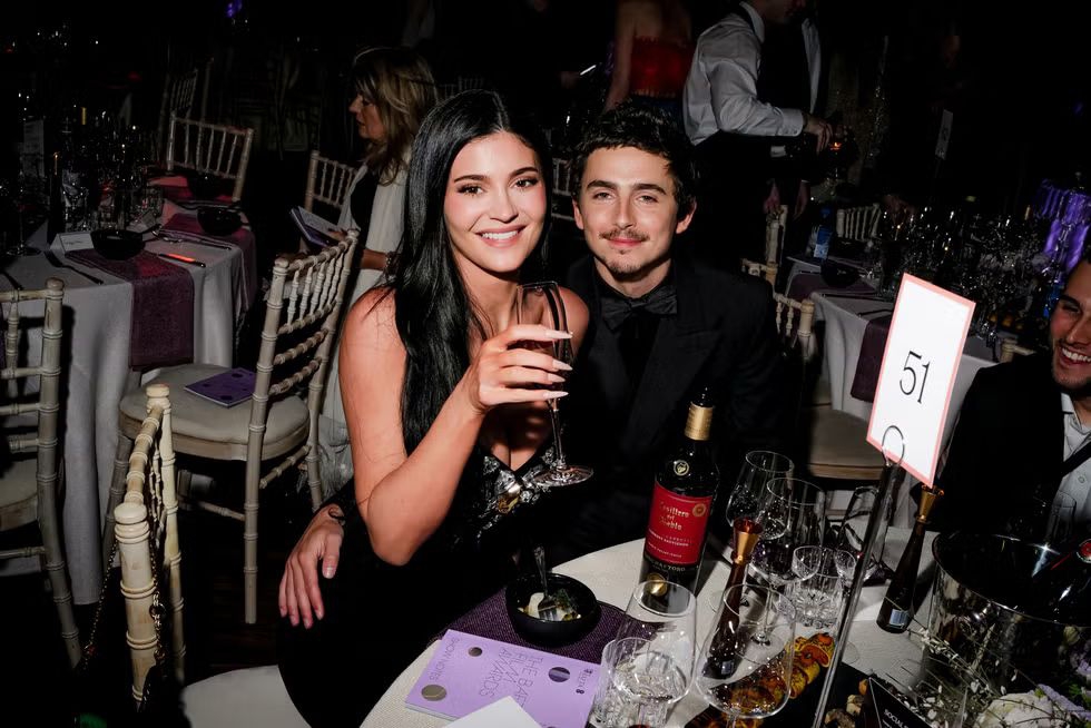 Timoth&eacute;e Chalamet dan Kylie Jenner di acara BAFTA Awards 2026