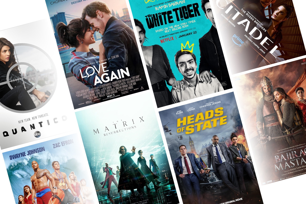 8 Film dan Acara TV Priyanka Chopra
