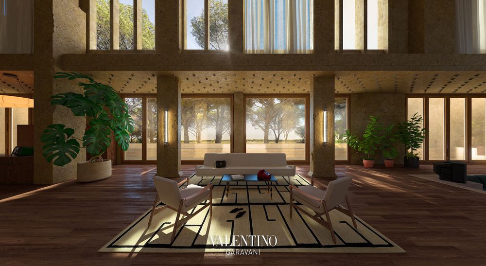Valentino Membuka Gerbang Rumah Virtualnya, dan Terlihat Sangat Cantik