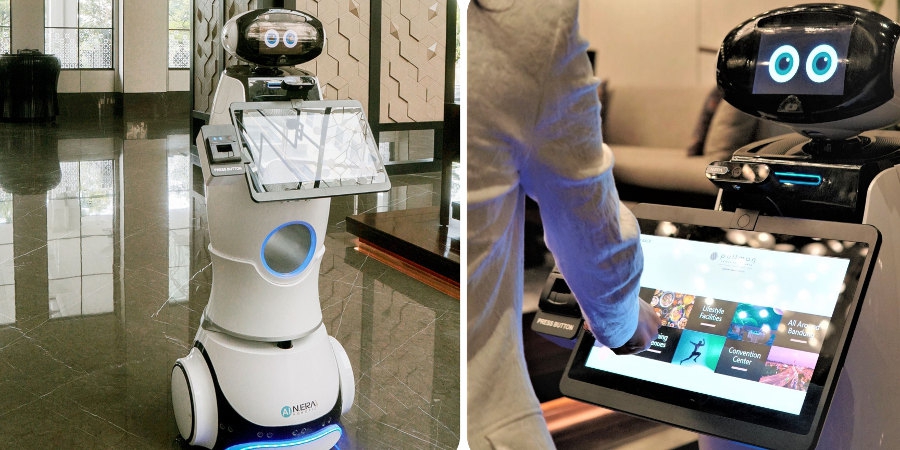Mano, the AI Robot Lobby Ambassador