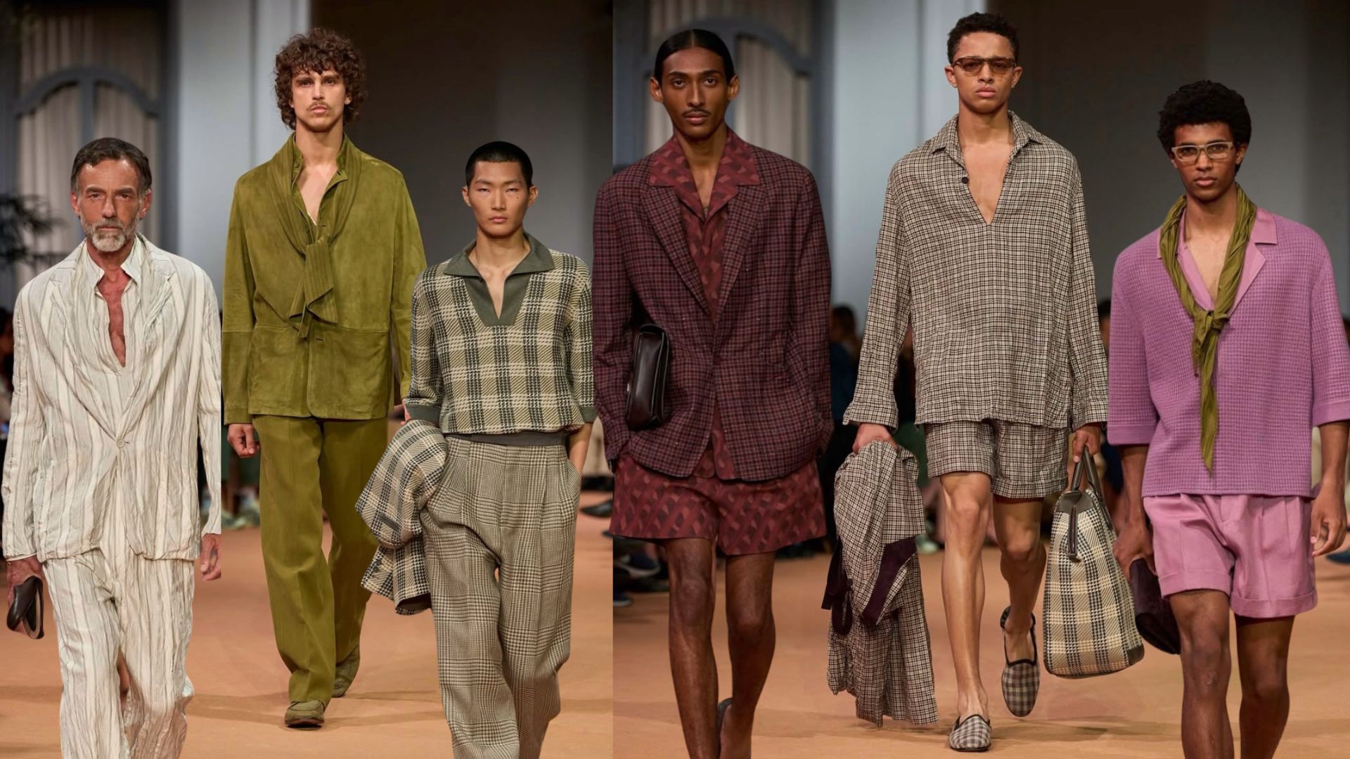 Zegna Tampilkan Koleksi Spring Summer 2026 di Dubai dengan Gaya Mewah yang Lebih Santai
