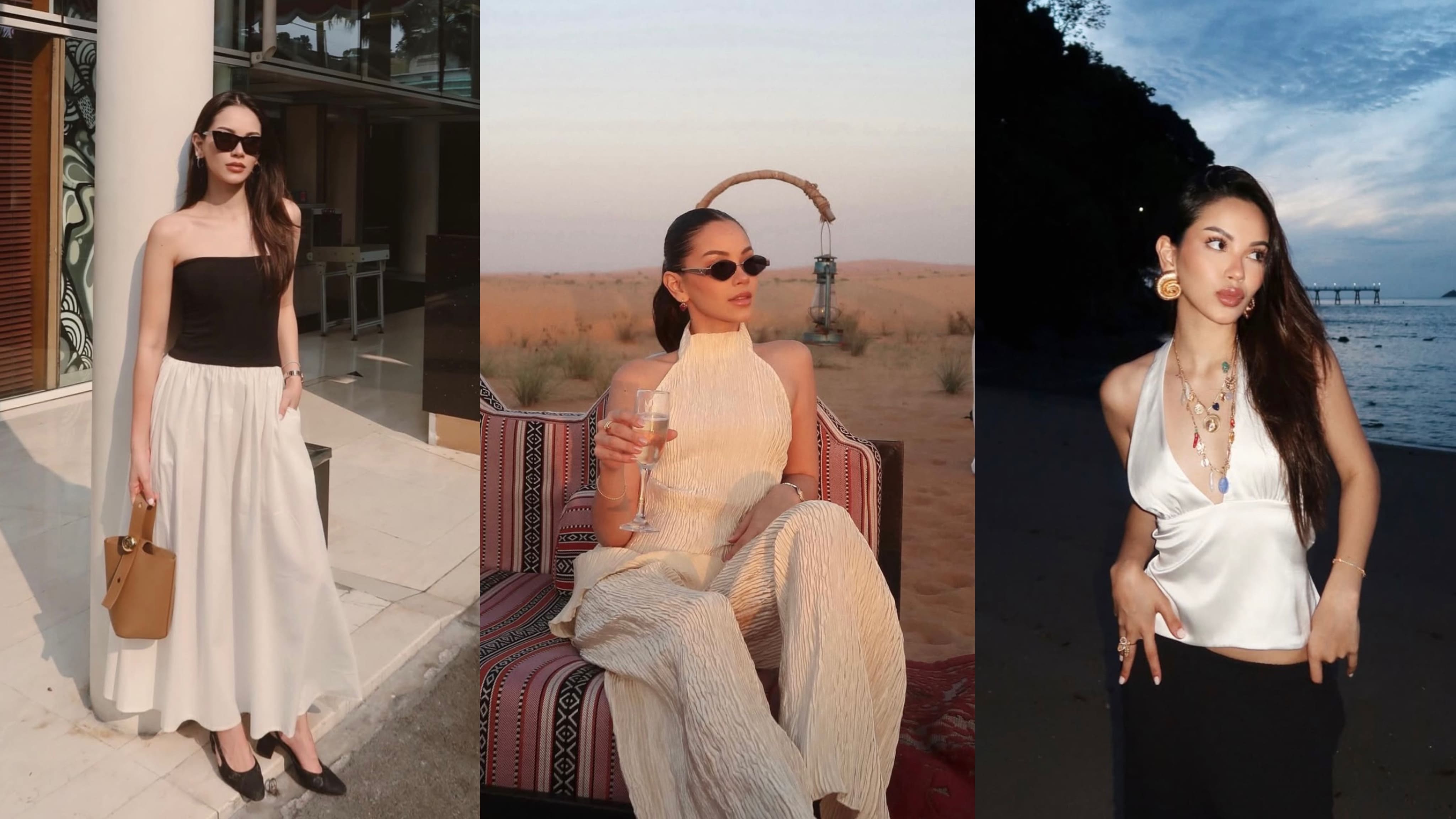 Contek Gaya Parisian Chic Ala Alyssa Daguise untuk Musim Resor Mendatang